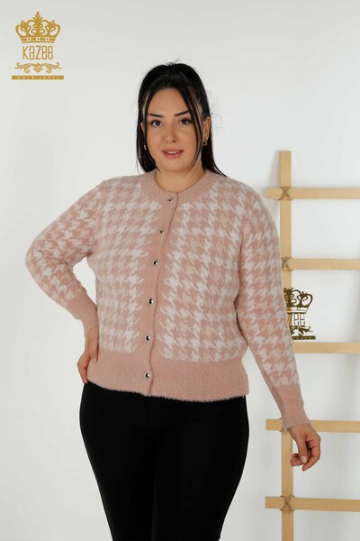 All'ingrosso Cardigan da donna - Angora - Cipria - 30128 | KAZEE - 1