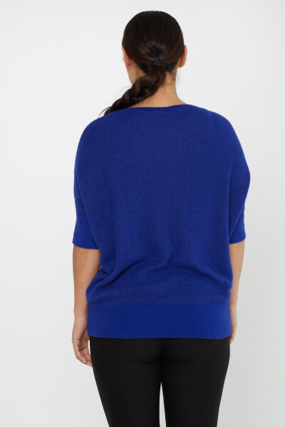 Angora Knitwear Bat Sleeve Crew Neck Saks - 30293 | KAZEE (zestaw 3 sztuk S-M-L) - 5