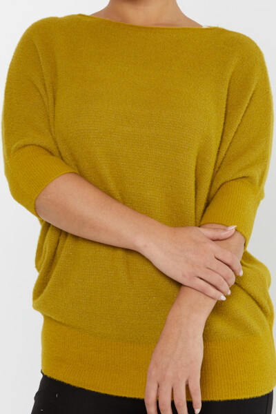 Angora Knitwear Bat Sleeve Mustard - 30293 | KAZEE (Set of 3 S-M-L) - 3