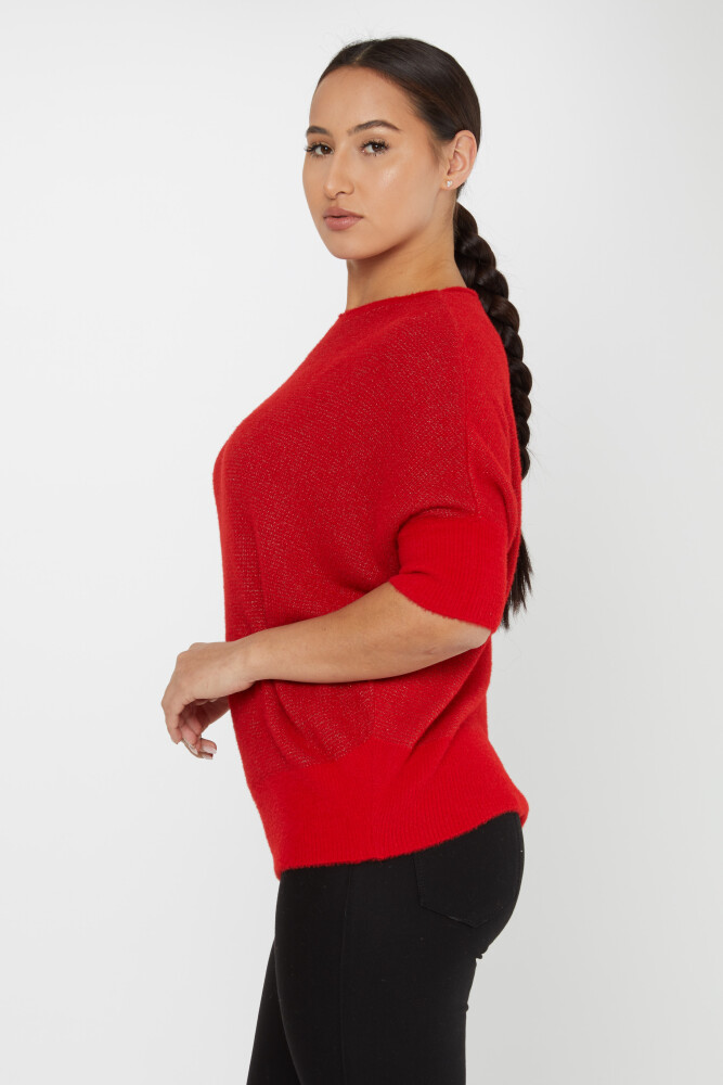 Angora Knitwear Bat Sleeve Red - 30293 | KAZEE (Set of 3 S-M-L) - 2