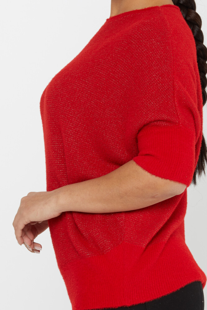 Angora Knitwear Bat Sleeve Red - 30293 | KAZEE (Set of 3 S-M-L) - 4