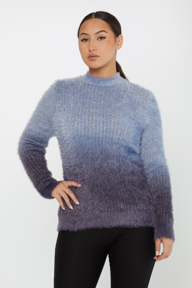 Angora Knitwear Color Transition Blue - 30796 | KAZEE (Set of 3 S-M-L) - 1