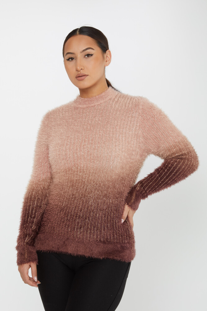 Angora Knitwear Color Transition Brown - 30796 | KAZEE (Set of 3 S-M-L) - 1