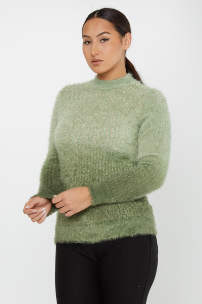 Angora Knitwear Color Transition Khaki - 30796 | KAZEE (Set of 3 S-M-L) 