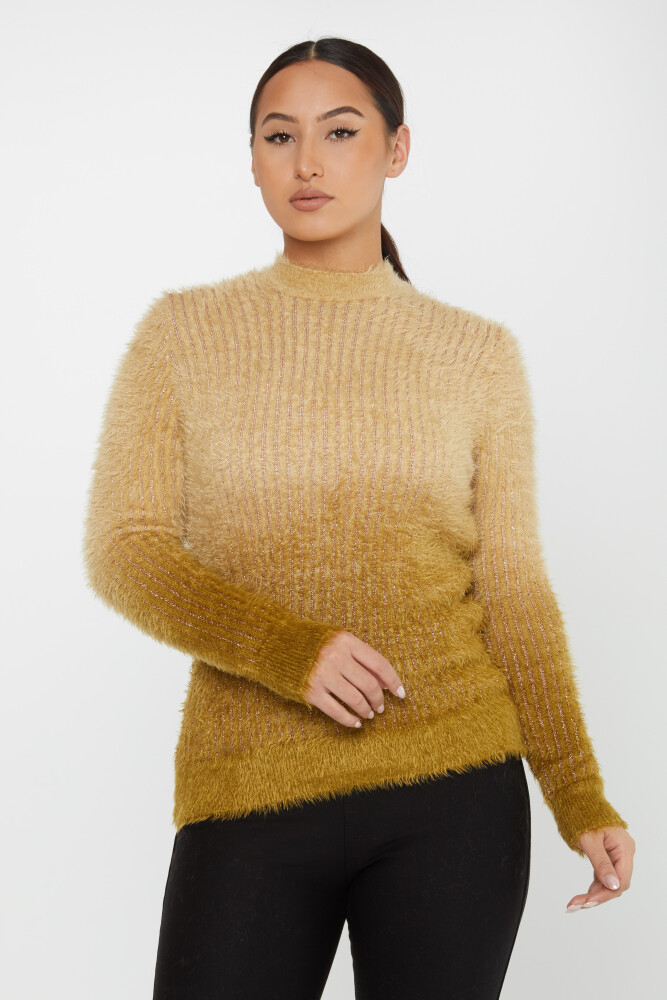 Angora Knitwear Color Transition Saffron - 30796 | KAZEE (Set of 3 S-M-L) - 2