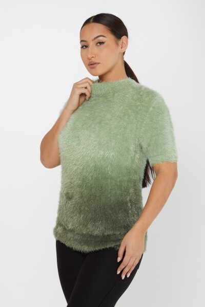 Angora Knitwear Short Sleeve Khaki - 31014 | KAZEE (Set of 3 S-M-L) 