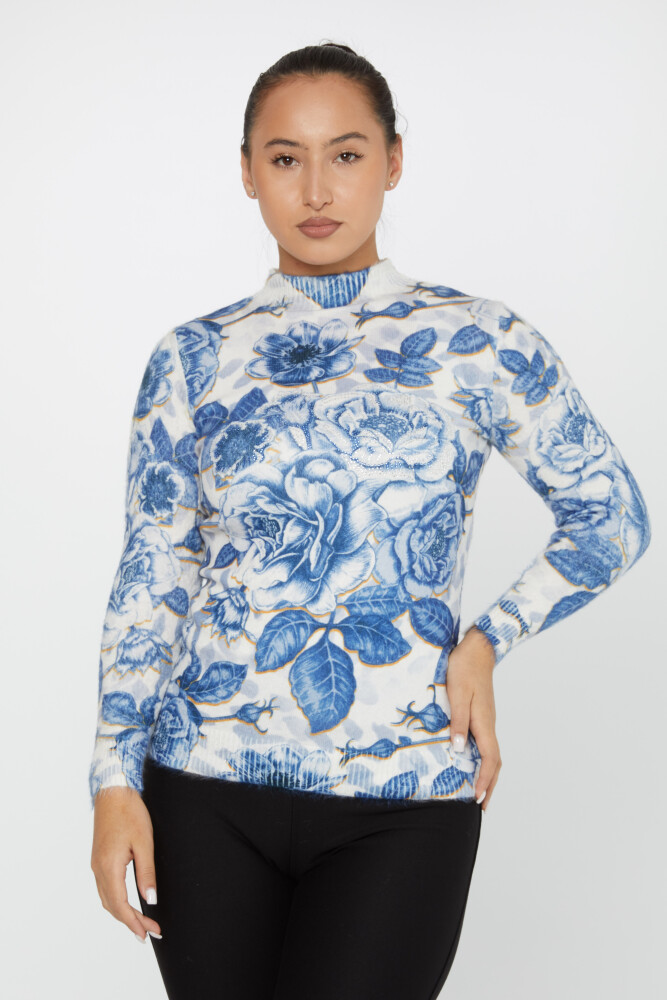 Angora Knitwear Long Sleeve Blue - 50006 | KAZEE (Set of 2 S-M) - 1