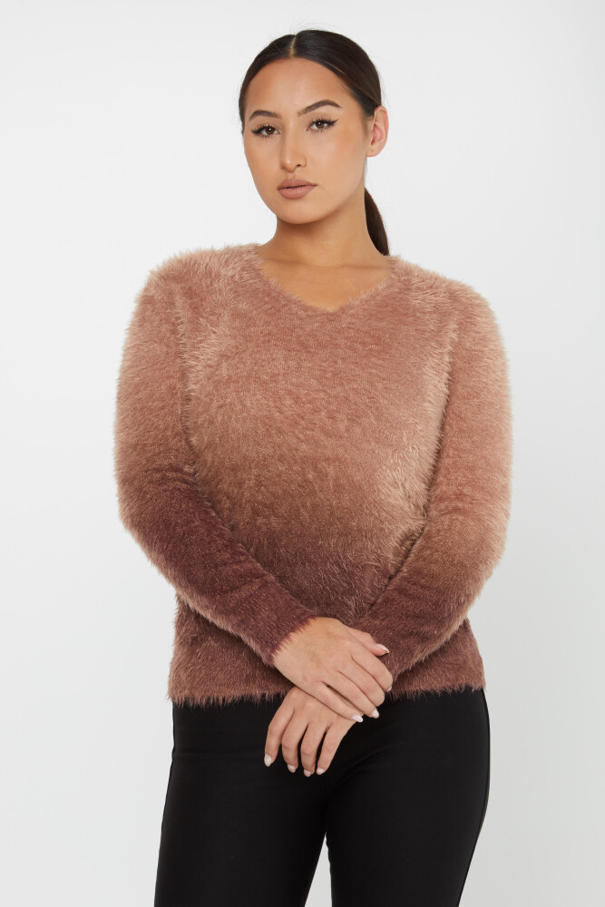 Angora Knitwear Long Sleeve Brown - 31013 | KAZEE (Set of 3 S-M-L) - 1