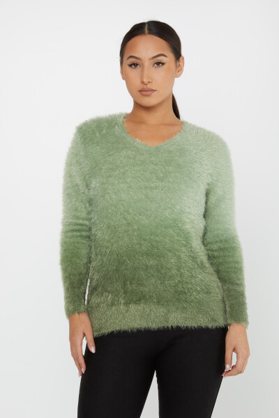 Angora Knitwear Long Sleeve Khaki - 31013 | KAZEE (Set of 3 S-M-L) 