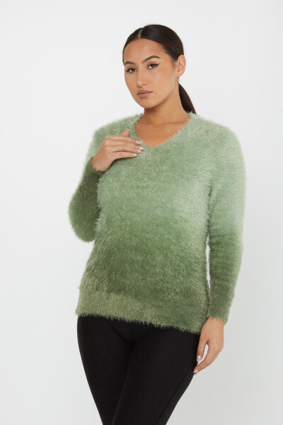 Angora Knitwear Long Sleeve Khaki - 31013 | KAZEE (Set of 3 S-M-L) - 2