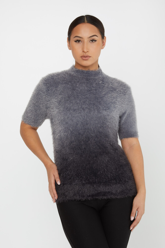 Angora Knitwear Short Sleeve Black - 31014 | KAZEE (Set of 3 S-M-L) - 1