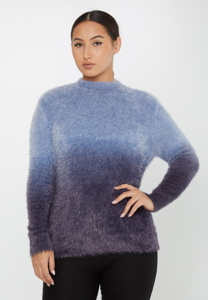 Angora Knitwear Two-Tone Blue - 31015 | KAZEE (Set of 3 S-M-L) - 1