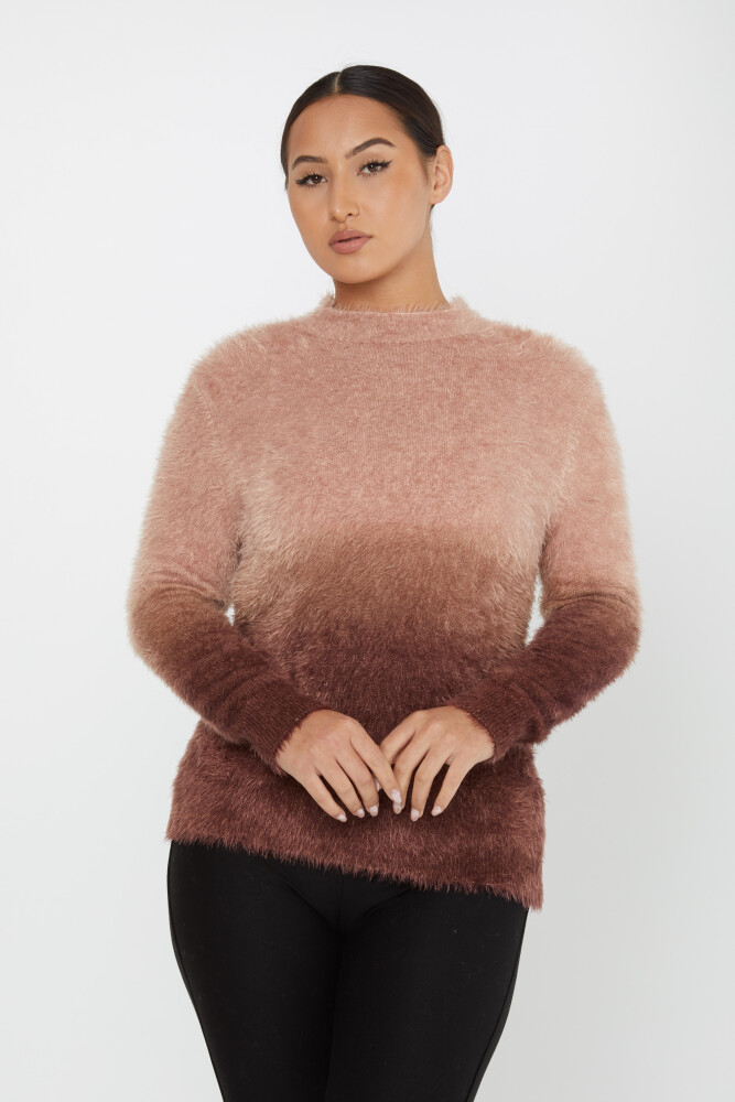 Angora Knitwear Two-Tone Brown - 31015 | KAZEE (Set of 3 S-M-L) - 1