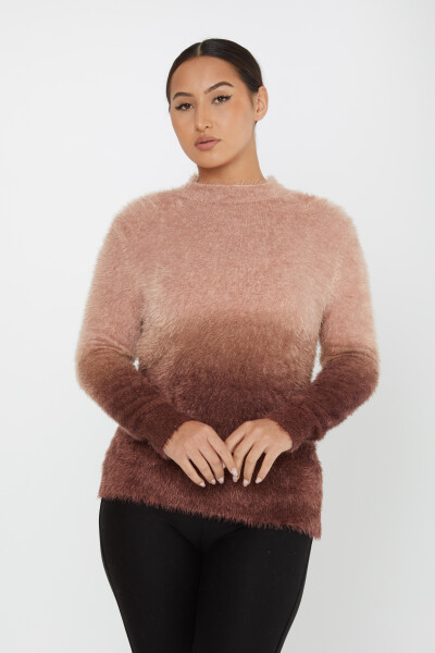 Angora Knitwear Two-Tone Brown - 31015 | KAZEE (Set of 3 S-M-L) 