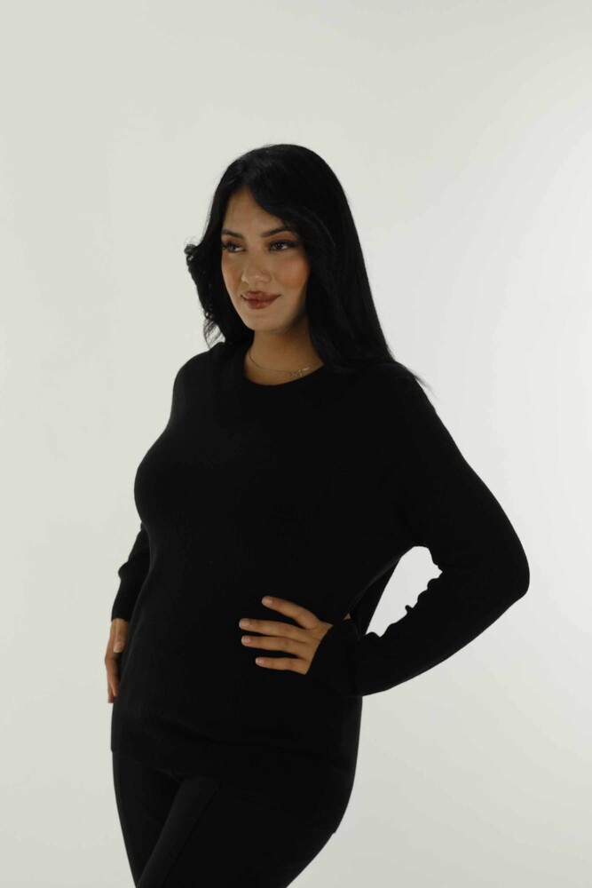 Crew Neck Basic Black - 31004 | KAZEE (Set of 4 M-L-XL-XXL) - 3