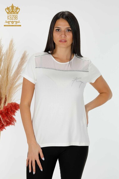 Venta al por mayor Blusa de Mujer Modelo Americano Crudo - 78857 | kazee - 1