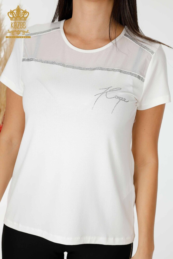 Venta al por mayor Blusa de Mujer Modelo Americano Crudo - 78857 | kazee - 2