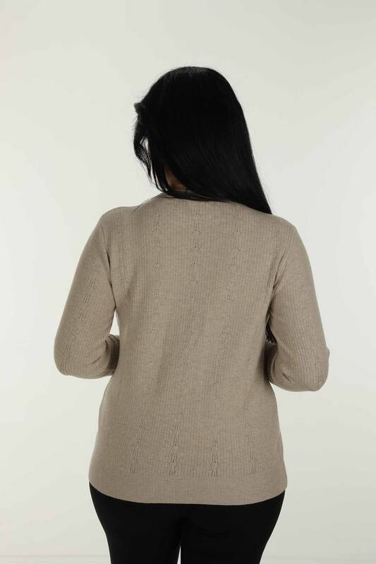 Crew Neck Basic Beige - 31004 | KAZEE (Set of 4 M-L-XL-XXL)