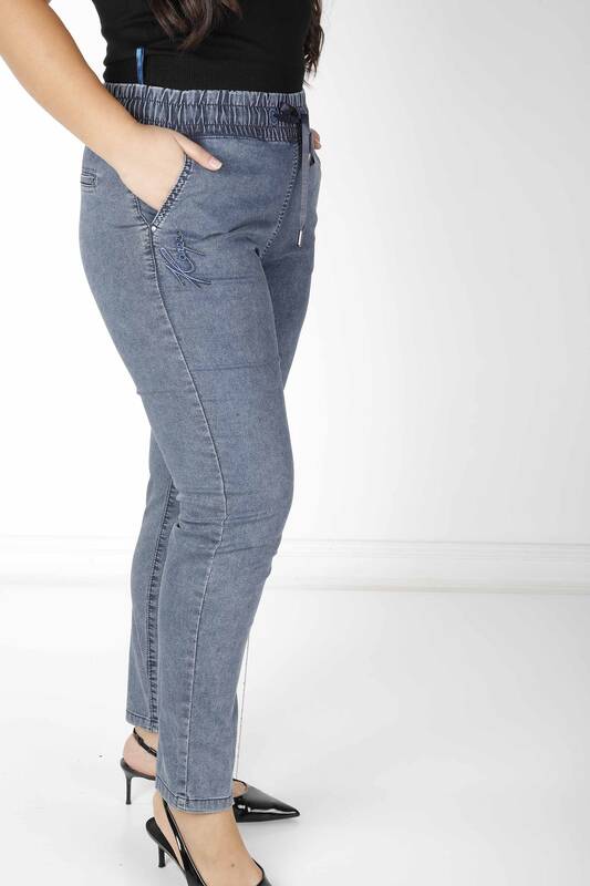 Detaliu cravată pantaloni bleumarin - 3540 | KAZEE (Set de 4 36-38-40-42)