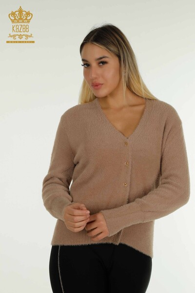 Cardigan cu ridicata pentru femei Angora Mink - 30447 | KAZEE 