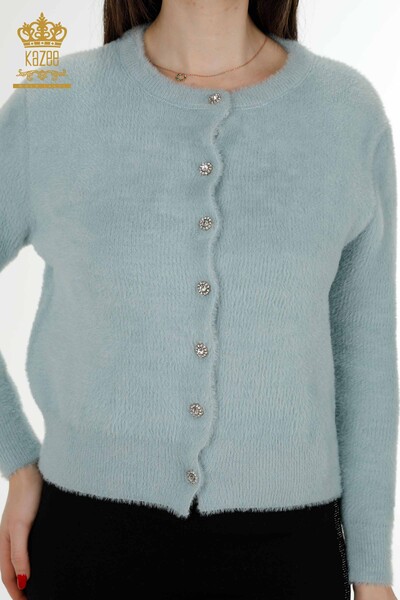 Cardigan cu ridicata pentru femei Angora Mint - 19099 | KAZEE - 2