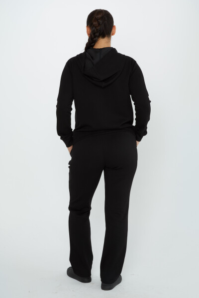 Ensemble Survêtement Avec Capuche Brodée Pierre Noir - 17597 | KAZEE (Lot de 4 M-L-XL-2XL) - 6