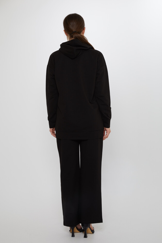 ست لباس ورزشی مشکی طرح دار سنگی - 17898 | KAZEE (ست 3 M-L-XL) - 8