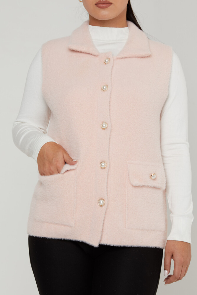 Angora Vest Pearl Poudre de poche détaillée - 30999 | KAZEE (Lot de 3 M-L-XL) - 2