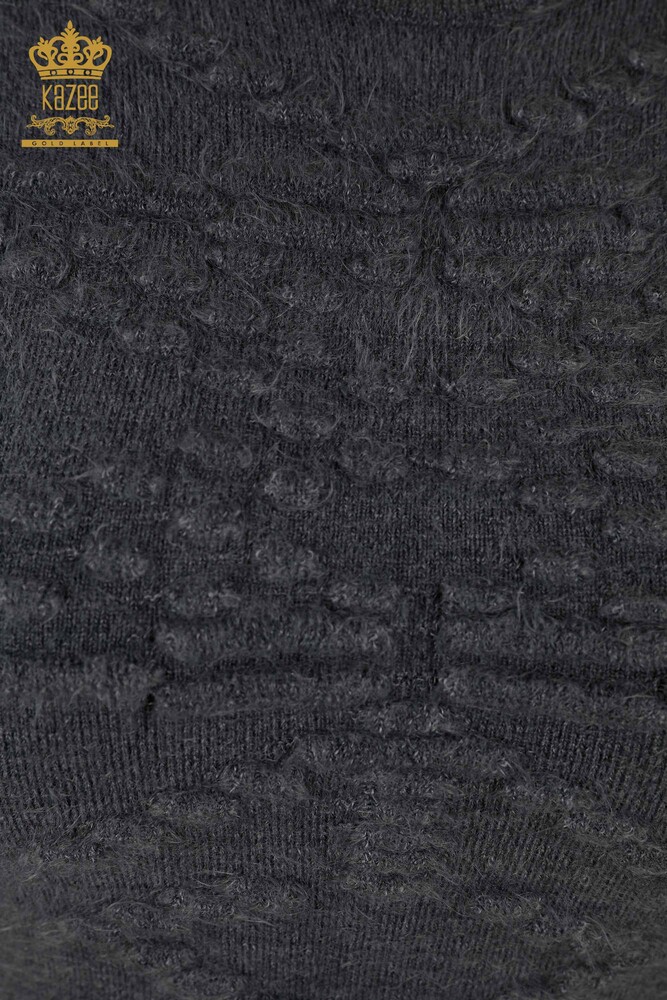 Großhandel Damen-Strickpullover mit langen Ärmeln aus Angora-Haarstrick - 18473 | KAZEE - 13