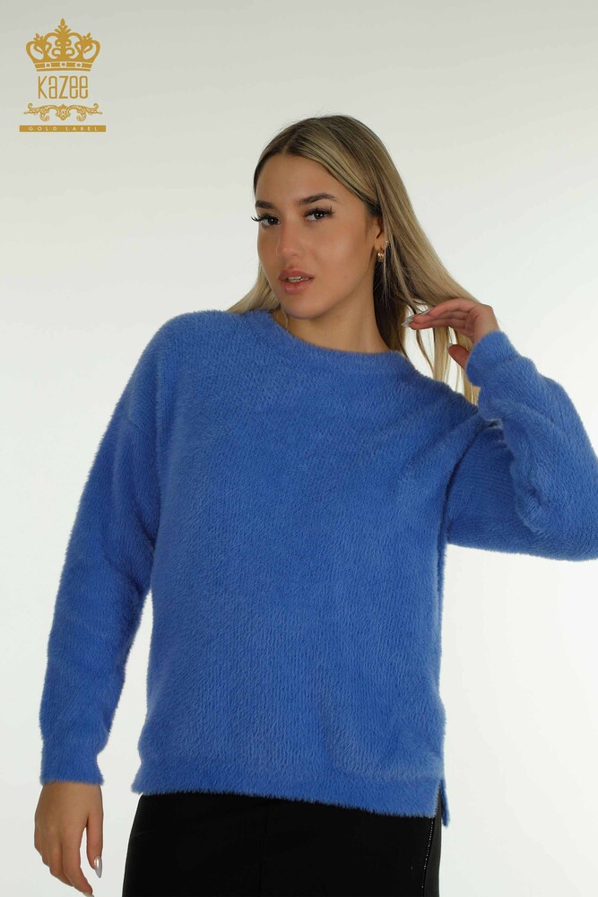 Großhandel Damen-Strickpullover - Langarm - Saks - 30775 | KAZEE - 1