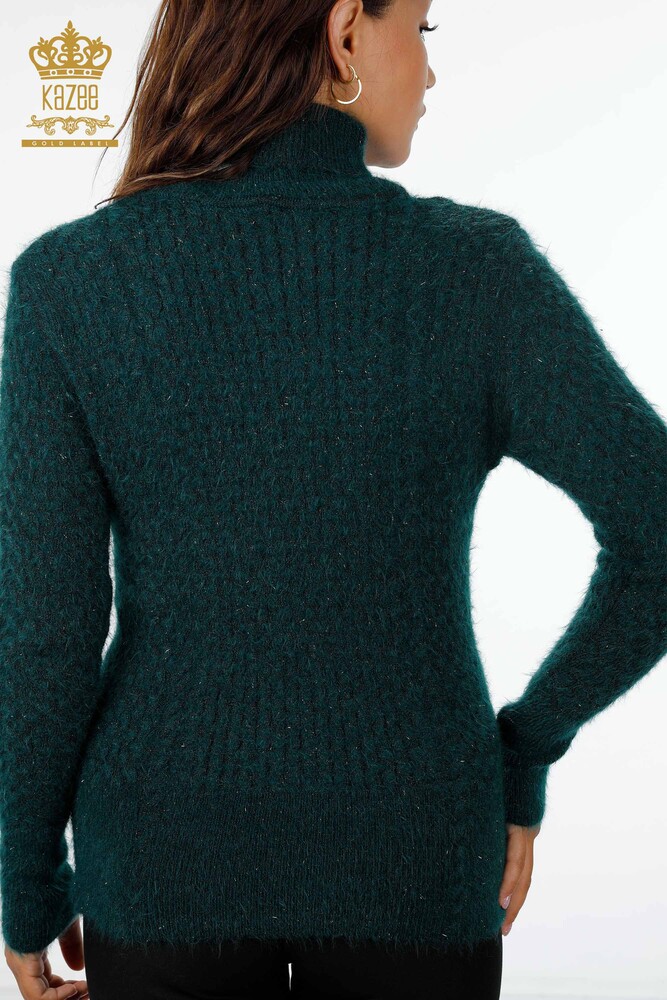 Großhandel Damen Strickpullover - Rollkragenpullover - Strickhaar - 19070 | KAZEE - 11