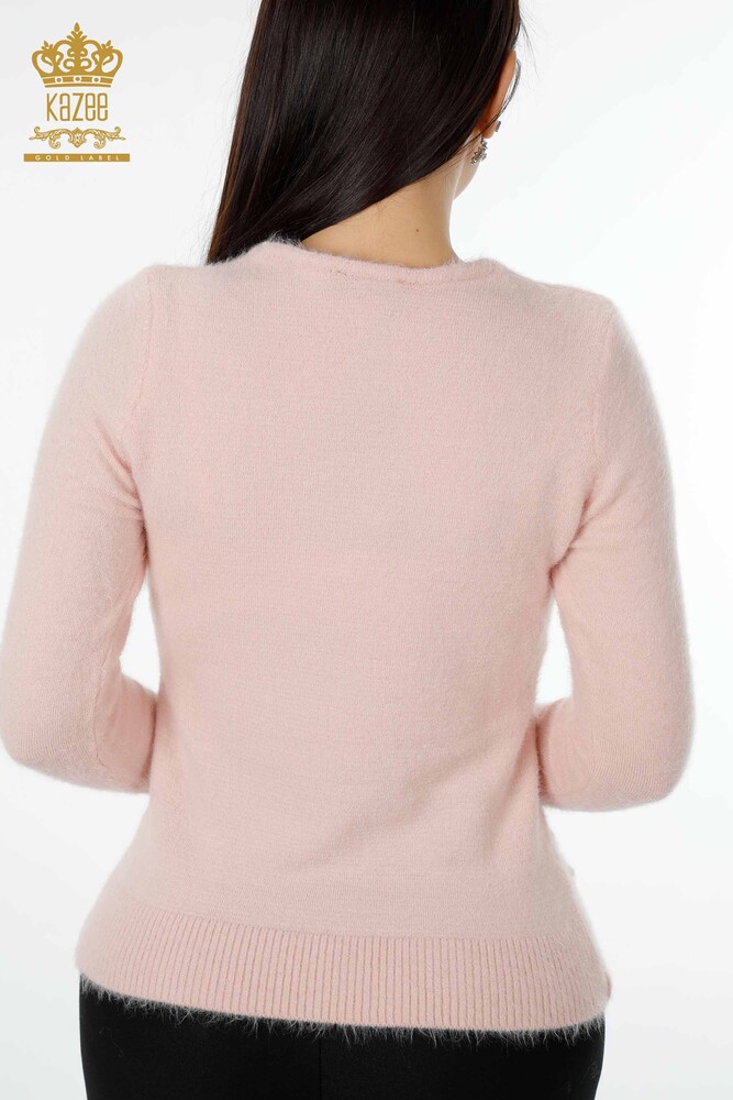 Großhandel Damen Pullover Angora Pulver-18474 / KAZEE - 5