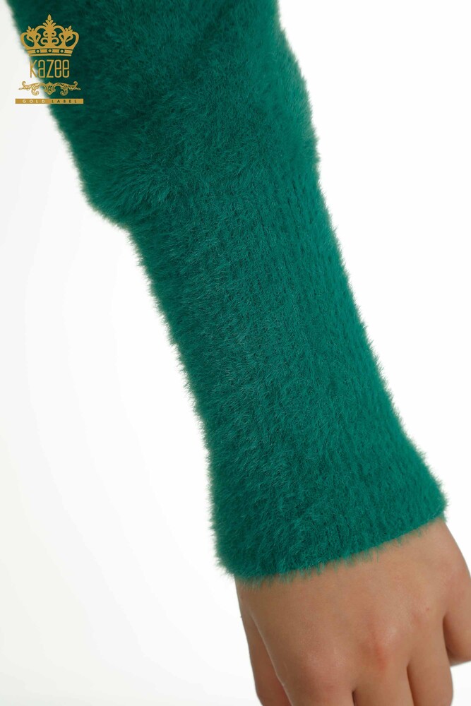 Hurtownia kardiganu damskiego Angora Green - 30447 | KAZEE - 6