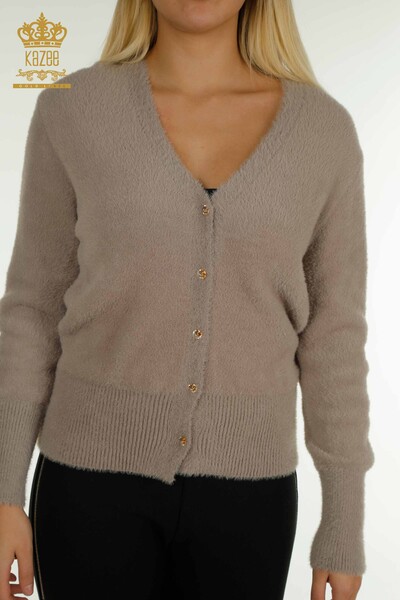 All'ingrosso Cardigan da donna Angora Grigio - 30447 | KAZEE - 2