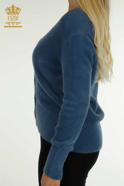 All'ingrosso Cardigan da donna Angora Indigo - 30447 | KAZEE - 5