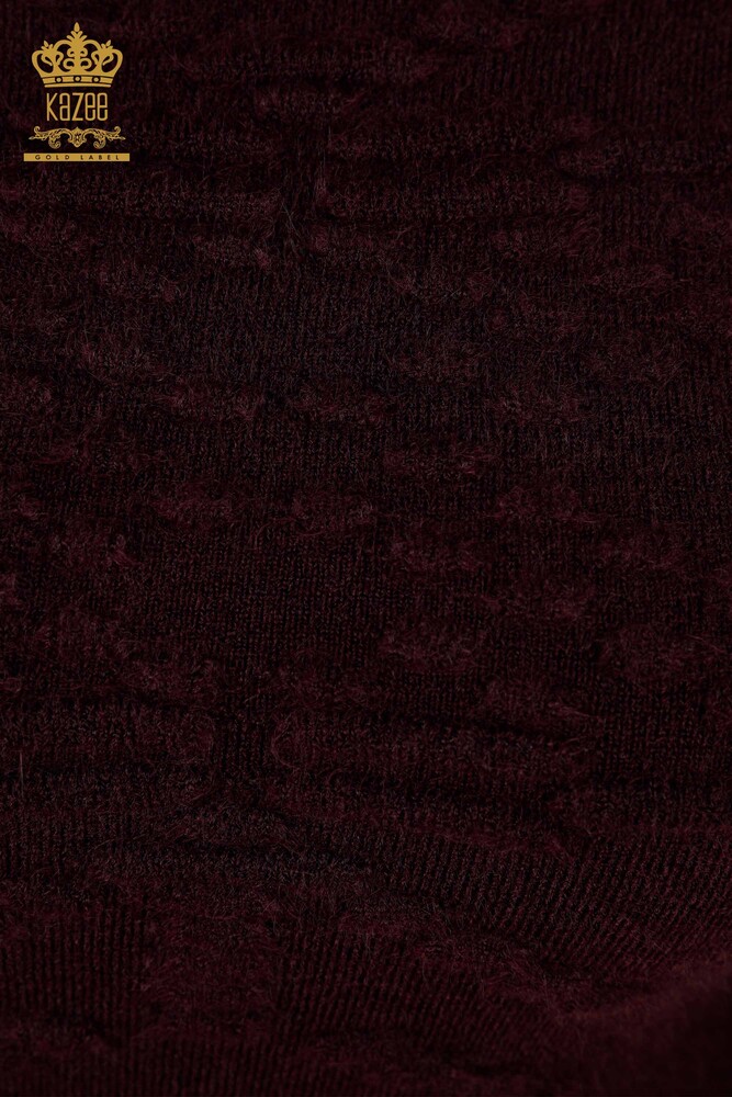 Maglieria da donna all'ingrosso Maglione Capelli lavorati a maglia Angora manica lunga - 18473 | KAZEE - 18