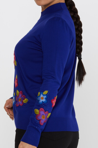 Jersey de punto con bordado de flores Saks - 31684 | KAZEE (Juego de 3 XL-2XL-3XL) - 4