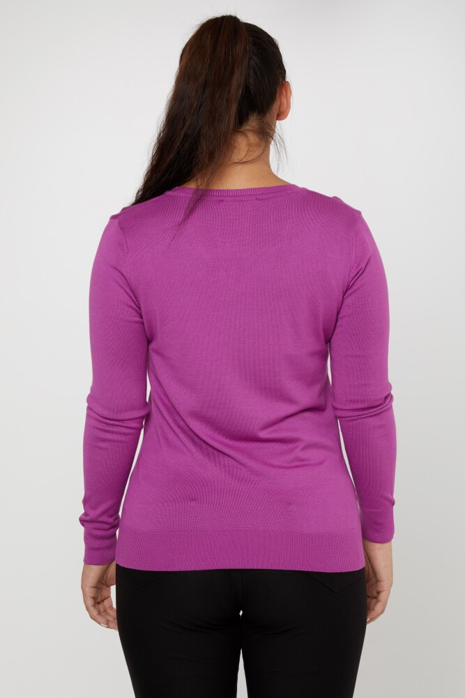 Jersey Punto Basic Lila - 11071 | KAZEE (Juego de 3 S-M-L) - 5