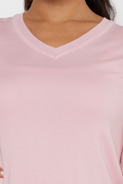 Jersey Punto Basic Rosa Claro - 11071 | KAZEE (Juego de 3 S-M-L) - 3