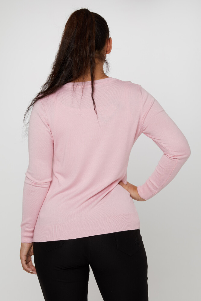 Jersey Punto Basic Rosa Claro - 11071 | KAZEE (Juego de 3 S-M-L) - 5