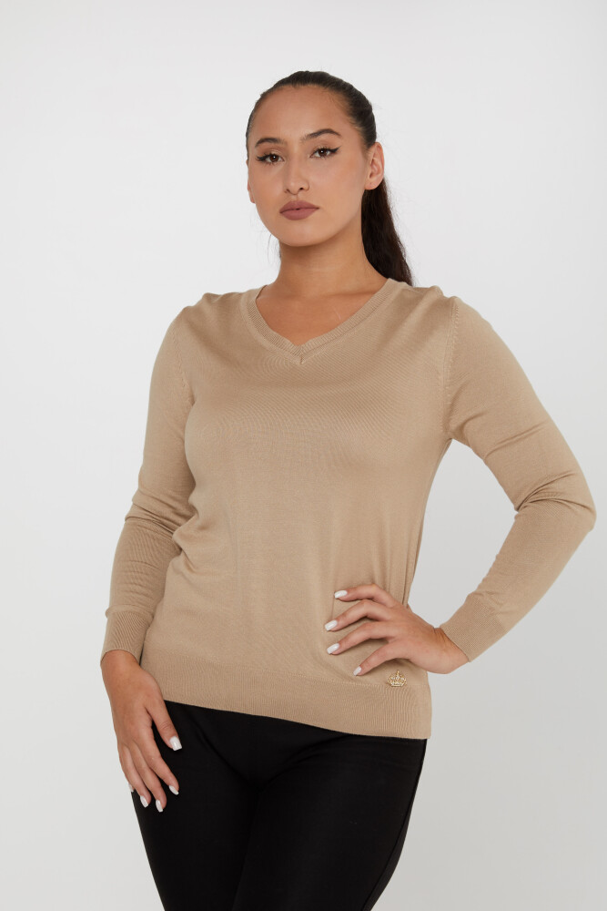 Jersey Punto Básico Beige - 11071 | KAZEE (Juego de 3 S-M-L) - 2