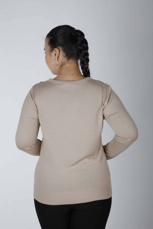 Jersey Punto Beige Piedra - 30531 | KAZEE (Juego de 4 L-XL-2XL-3XL)