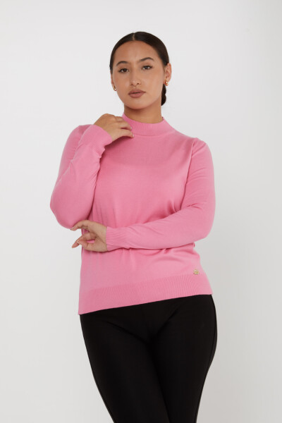 Jersey Punto Detalle Logo Rosa - 16663 | KAZEE (Juego de 4 L-XL-2XL-3XL) 