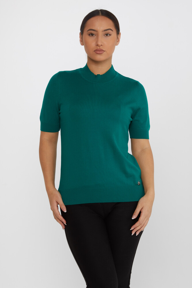 Knitted Sweater American Model Green - 16168 | KAZEE (Set of 4 L-XL-2XL-3XL) - 1