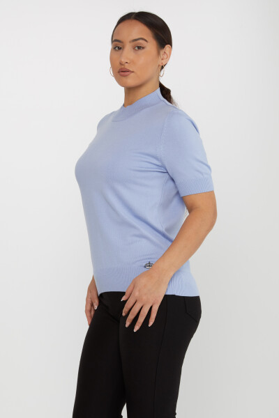 Knitted Sweater American Model Light Blue - 16168 | KAZEE (Set of 4 L-XL-2XL-3XL) 