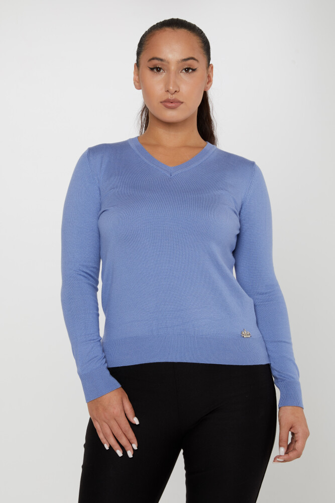 Knitted Sweater Basic Dark Blue - 11071 | KAZEE (Set of 3 S-M-L) - 1