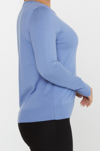 Knitted Sweater Basic Dark Blue - 30899 | KAZEE (Set of 4 L-XL-2XL-3XL) - 5