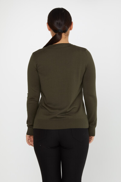 Knitted Sweater Basic Vert - 30899 | KAZEE (Set of 4 L-XL-2XL-3XL) - 7