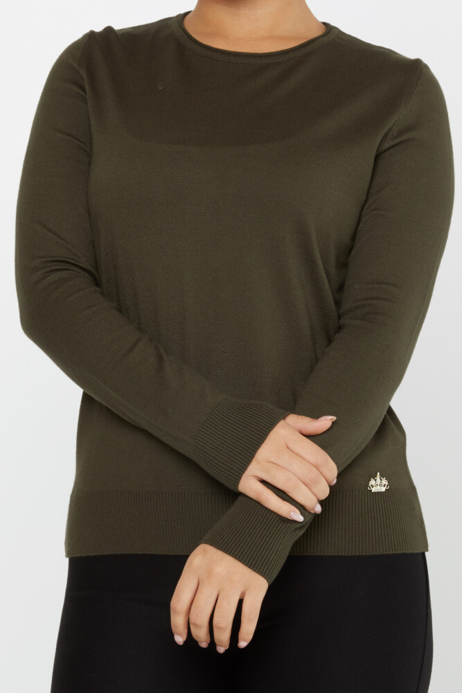 Knitted Sweater Basic Vert - 30899 | KAZEE (Set of 4 L-XL-2XL-3XL) - 3