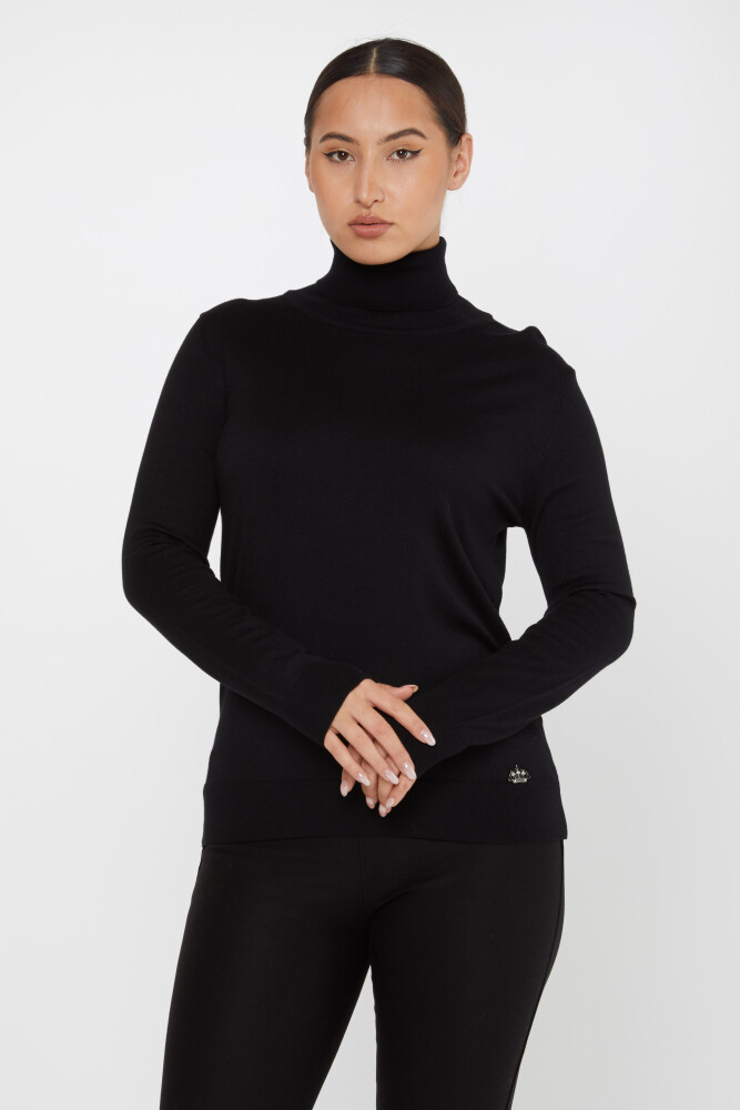 Knitted Sweater Long Sleeve Black - 11122 | KAZEE (Set of 3 S-M-L) - 1